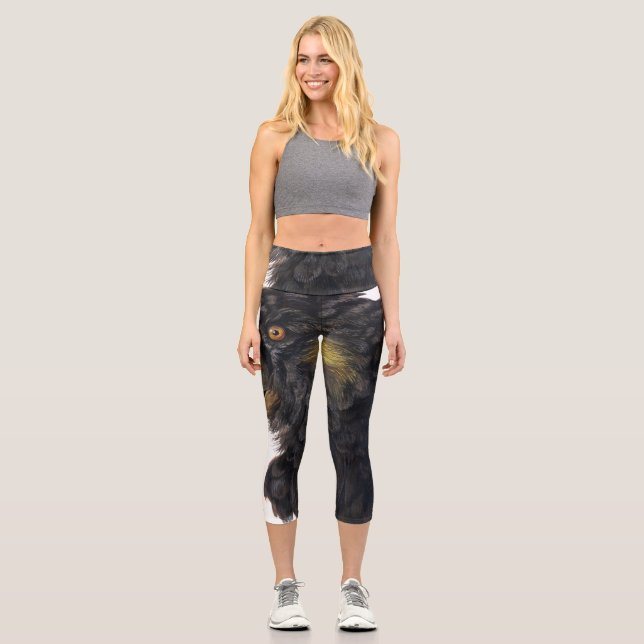 Aert Schouman Bird Head Capri Leggings (Vorderseite)