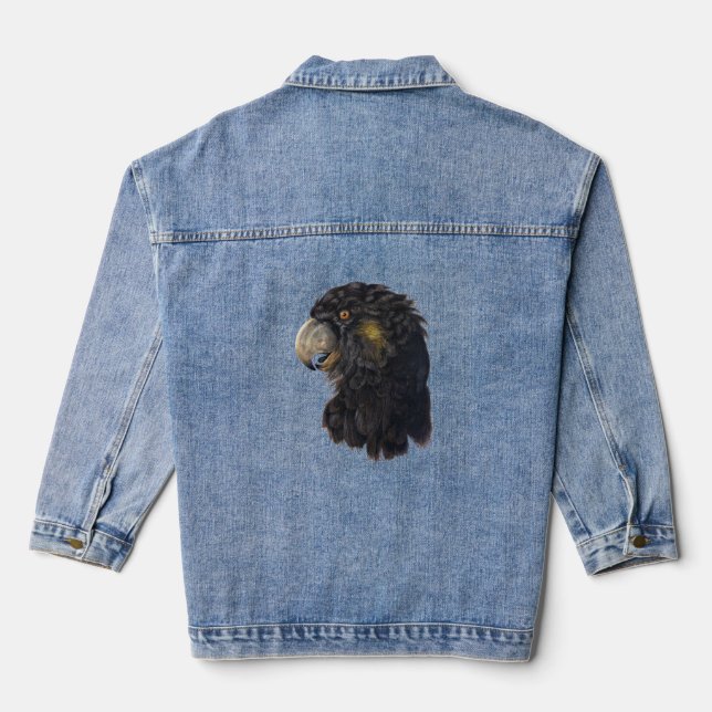 Aert Schouman Bird Head Jeansjacke (Rückseite)