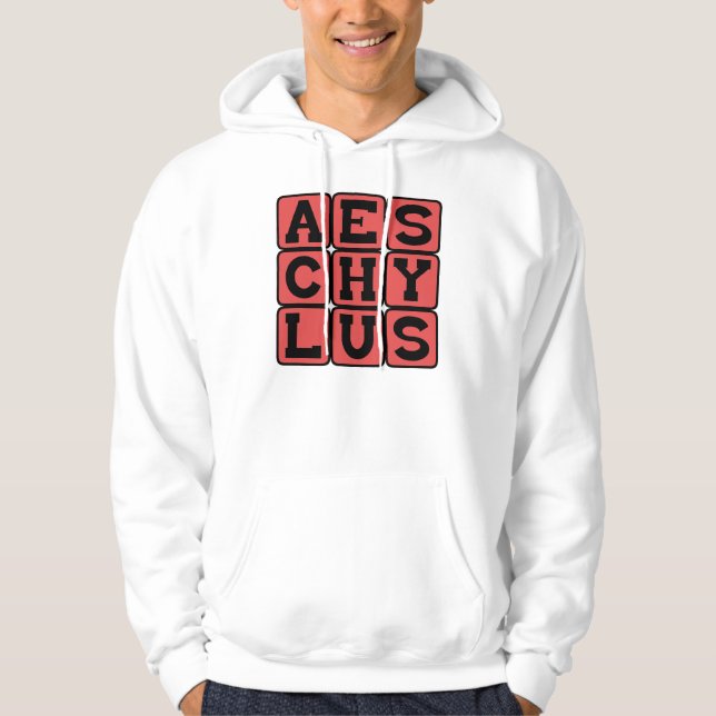 Aeschylus, griechischer Tragedian Hoodie (Vorderseite)