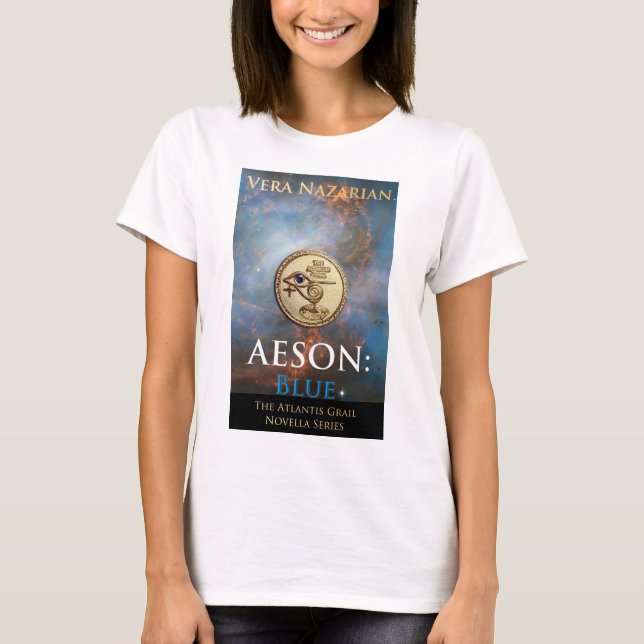 Aeson: Blau - LICHT T - Shirt (Vorderseite)