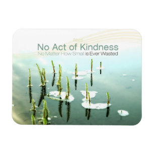 Aesop Inspiration Zitat "Kindness" Magnet