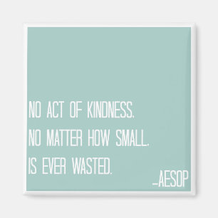 Aesop Kindness Quote Magnet