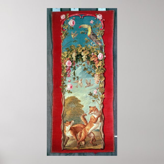 Aesop's Fable Der Fuchs und die Trauben Poster (Vorne)