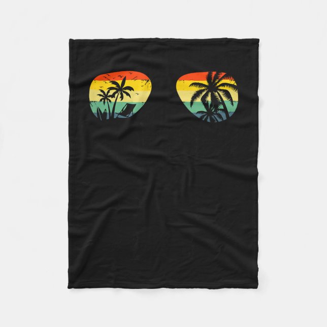 Aesthetic 2026 Spring Break Friends Family Matchin Fleecedecke (Vorderseite)