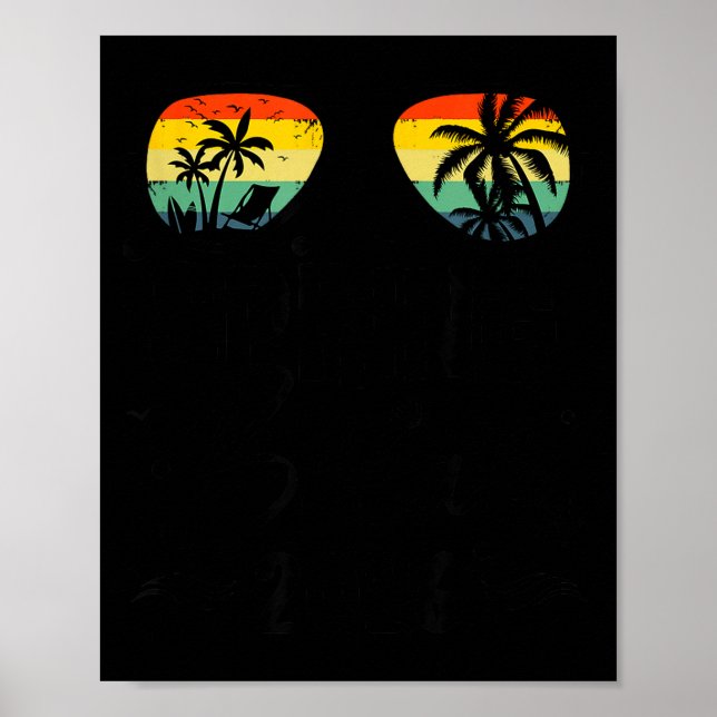 Aesthetic 2026 Spring Break Friends Family Matchin Poster (Vorne)