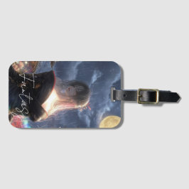 Aesthetic / Dark Fantasy Girl Gepäckanhänger