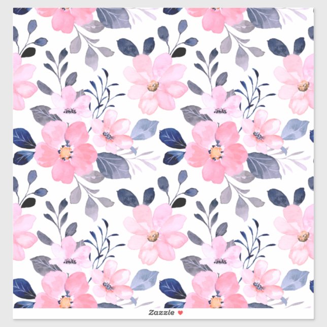 Aesthetic Floral Sticker | Minimal Design (Blatt)