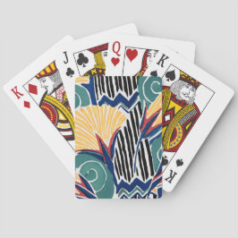 Aesthetic flower pattern background spielkarten