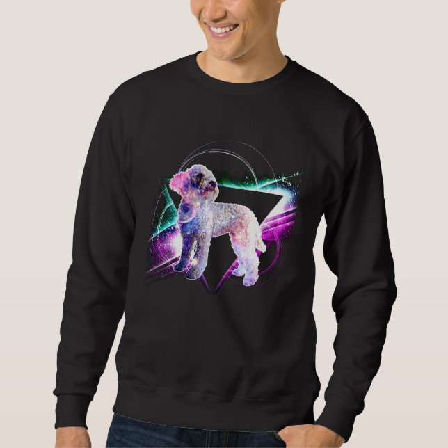 Aesthetic Galaxy Lagotto Romagnolo Sweatshirt (Vorderseite)