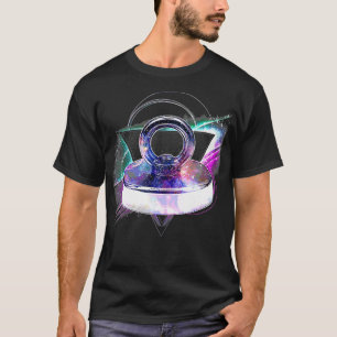 Aesthetic Galaxy Magnet Fishing T-Shirt
