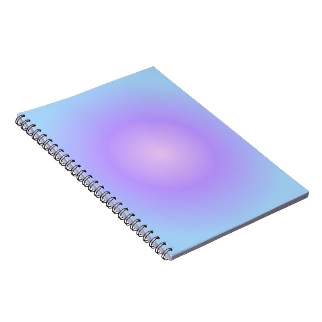 Aesthetic Lavender Pink Gradient Notizblock (Rechte Seite)