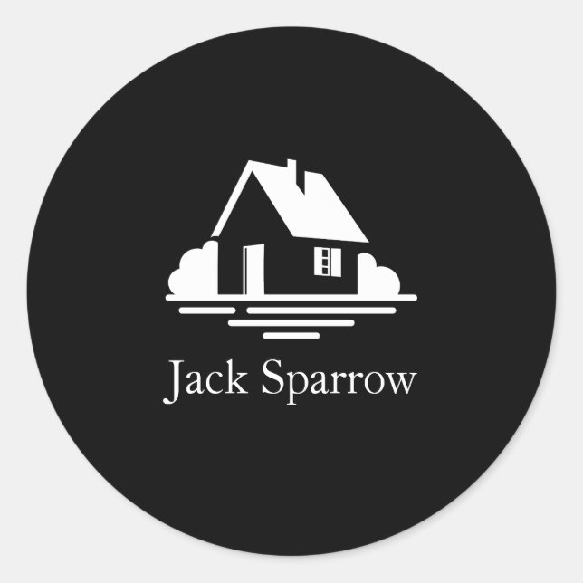 Aesthetic Minimal Sticker (Vorderseite)