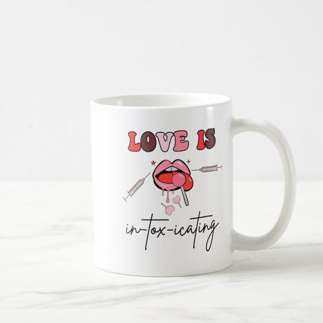 Aesthetic Nurse Injector Valentine Filler Dysrt  Kaffeetasse (Rechts)