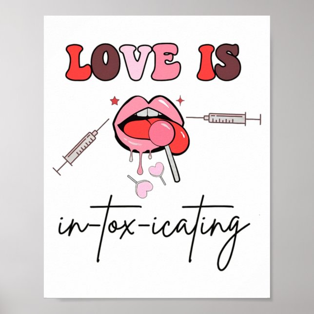 Aesthetic Nurse Injector Valentine Filler Dysrt  Poster (Vorne)