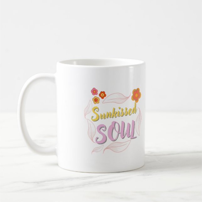 Aesthetic Quote Mug Kaffeetasse (Links)