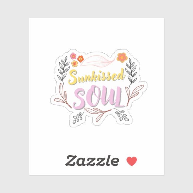 Aesthetic Quote Sticker  (Blatt)