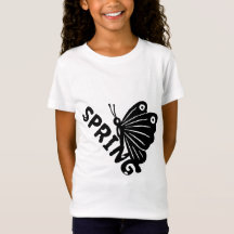 Aesthetic Spring Butterfly Minimalist Graphic
