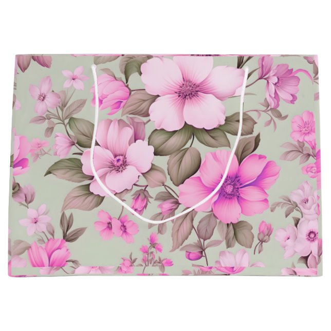 Aesthetic Vibes Design Collection Große Geschenktüte (Vorderseite)