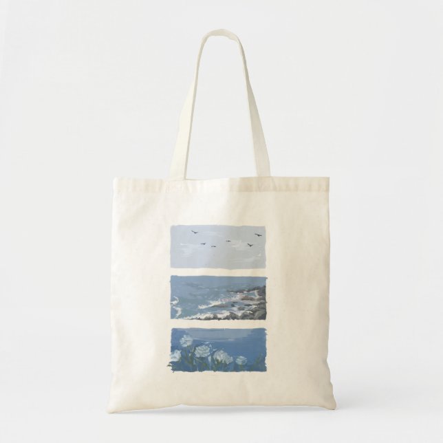 aesthetic vintage tote bag tragetasche (Vorne)