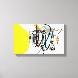 Aether Kiosk Art Leinwanddruck