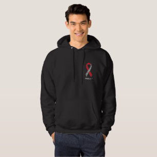 #AEWarrior Hoodie mit der Vor- und Rückseite