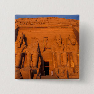 AF, Ägypten, Abu Simbel. Fassade bei Sonnenunterga Button