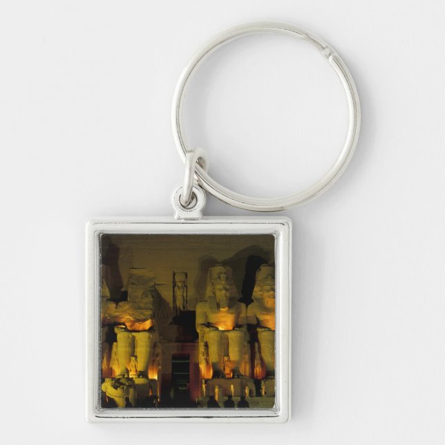 AF, Ägypten, Abu Simbel. Kolossale Abbildungen Schlüsselanhänger (Vorne)
