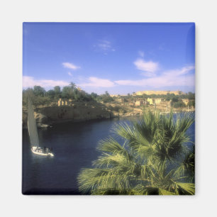 AF, Ägypten, Oberägypten, Assuan. Fluss Nile Magnet