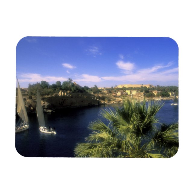 AF, Ägypten, Oberägypten, Assuan. River Nile, Magnet (Horizontal)