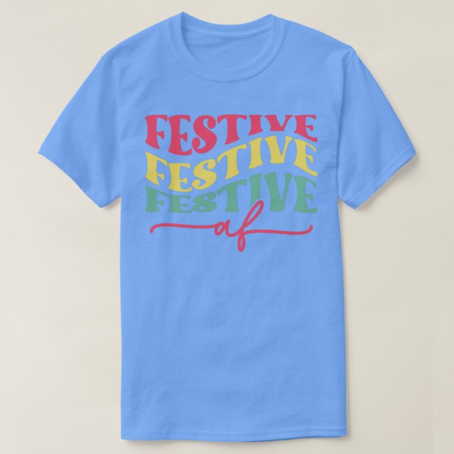 AF gestapelt T-Shirt (Design vorne)