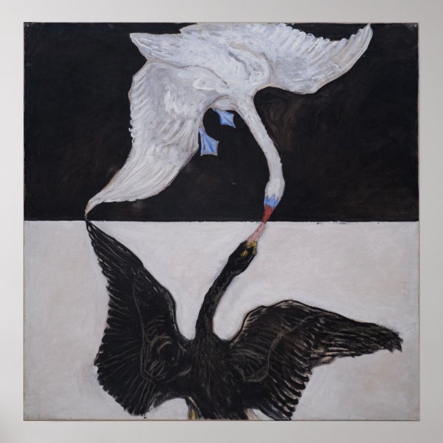 Af Klint - Der Schwan Poster (Vorne)