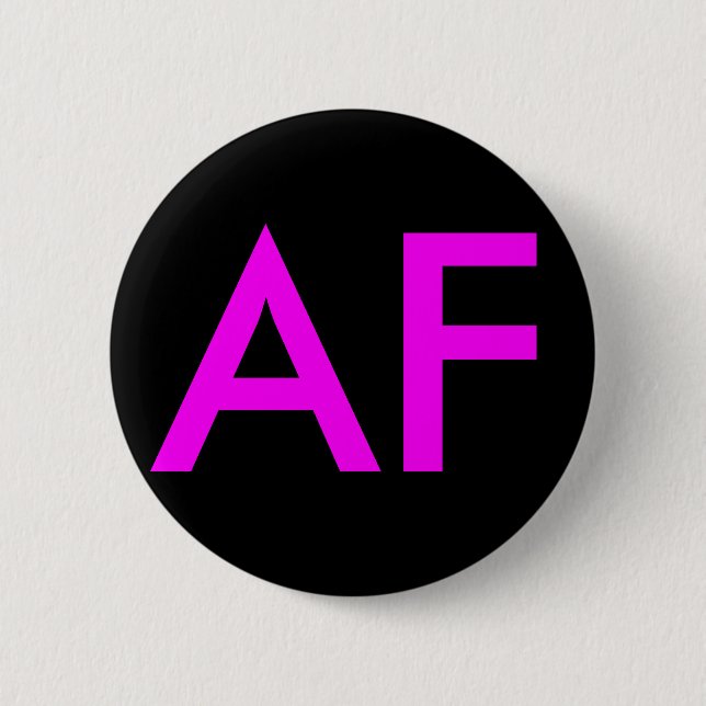 "AF..." Schaltflächen und Buttone für Rucksäcke Button (Vorderseite)