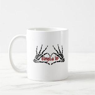 Af Skeleton Hands Heart Classic Kaffeetasse