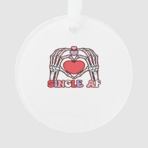 Af Skeleton Hands Valentinstag Classic Ornament