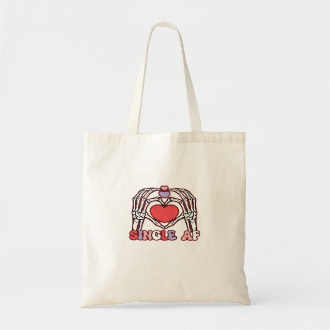 Af Skeleton Hands Valentinstag Classic Tragetasche (Vorne)