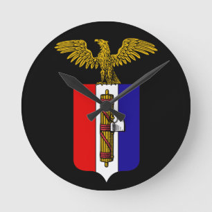 AfA: Alternative für Amerika Runde Wanduhr