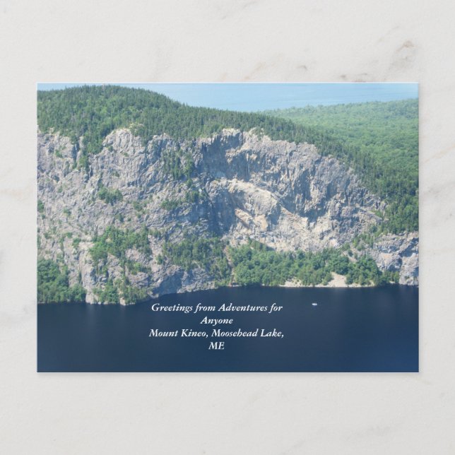 AFA Mount Kineo, ME Postkarte (Vorderseite)