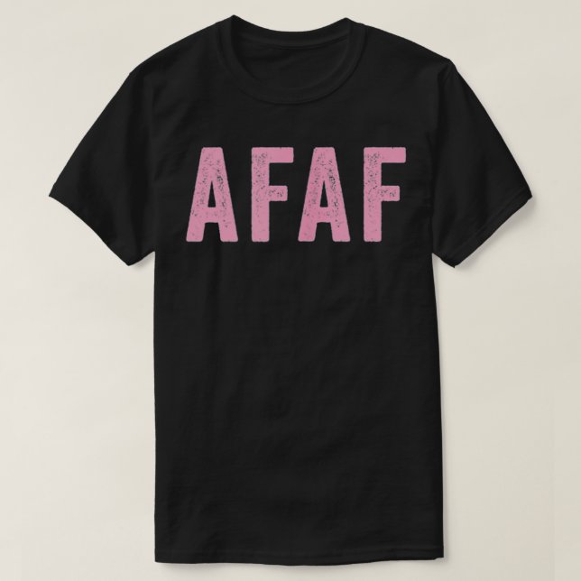 AFAF Alkoholfreie AF T-Shirt (Design vorne)