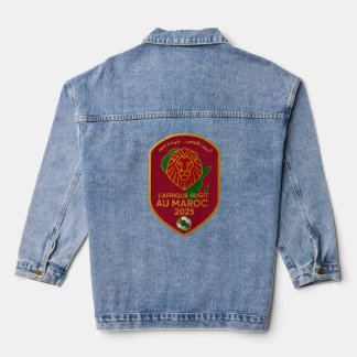 AFCON 2025 Morocco Jeansjacke