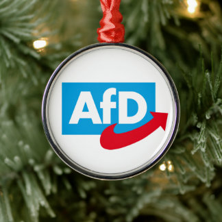 AfD:Alternative für Deutschland Ornament Aus Metall