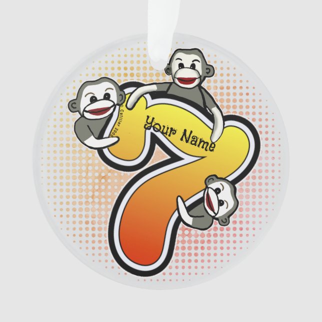 Affe 7 ornament (Vorderseite)