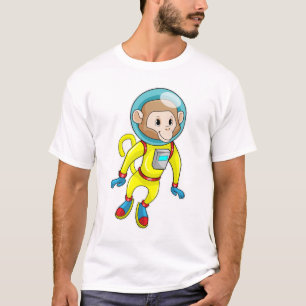 Affe als Astronaut T-Shirt