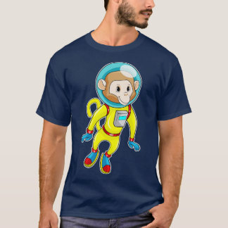 Affe als Astronaut T-Shirt