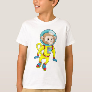 Affe als Astronaut T-Shirt