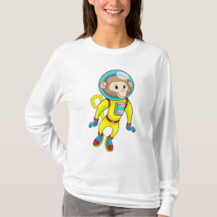 Affe als Astronaut T-Shirt