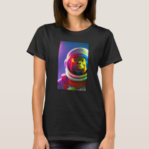 Affe Ape Animal Astronaut Space Universe Galaxy T-Shirt