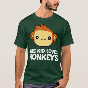 Affe Ape Lover Dieses Kind Lieben Affen T-Shirt