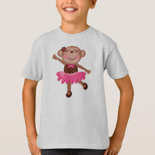 Affe-Ballerina T-Shirt