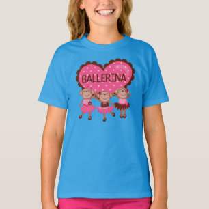 Affe-Ballett T-Shirt