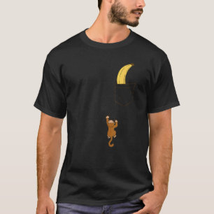 Affe Banana Bag Baby Animations Bag Niedlich T-Shirt